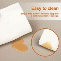 Tapis antidérapant en EVA pour étagères et tiroirs, qualité alimentaire LFGB, vente chaude