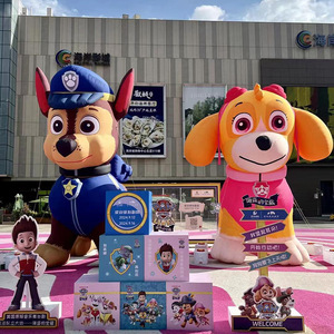 Tùy Chỉnh <span class=keywords><strong>Inflatable</strong></span> Logo Sáng Khí Mô Hình Phim Hoạt Hình Nhân Vật Hiển Thị Cho Trung Tâm Mua Sắm Hoạt Động Ngoài Trời Bóng Loại - Product Image 3