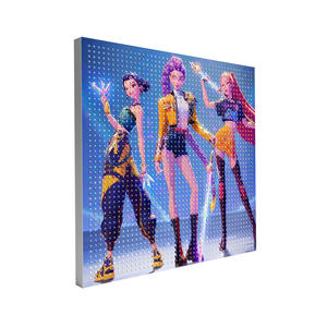 <span class=keywords><strong>Pintura</strong></span> de Diamantes con Marco de Grupo de Chicas Brujas, Superventas Transfronterizas, Juguete de Diamantes de Imitación DIY Hecho a Mano - Product Image 1