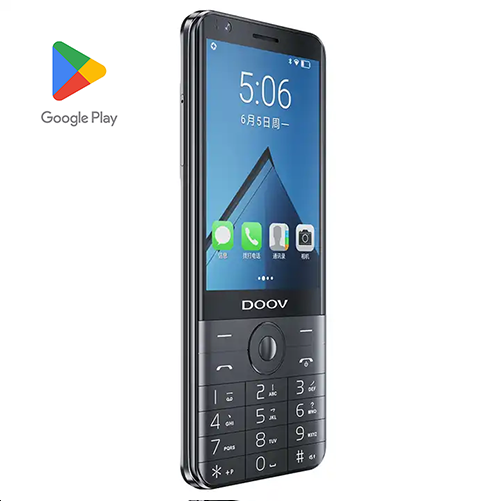 Doov R17 PRO Global Version Feature Phones Support Dual Sim Card with Android 12 Keypad Touch Screen 4+64gb Support Google Play