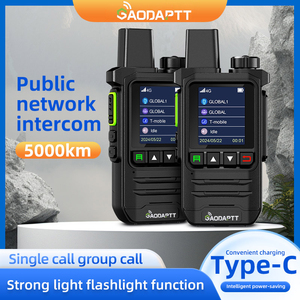 Radio POC GaodaPTT K12 Global 4G LTE de Largo Alcance (5000KM), Walkie Talkie con Tarjeta SIM, Función Push-to-Talk sobre Red Celular, Compatible con Xin POC - Product Image 6