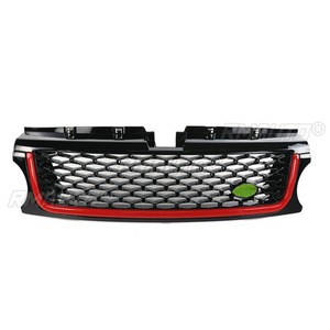 สำหรับ Range Rover Sport 2010-2013 อุปกรณ์ตกแต่งรถยนต์ กระจังหน้ารถยนต์ กระจังหน้าแบบแข่ง กระจังหน้ากันชนหน้า ชุดแต่งกันชนหน้า - Product Image 4