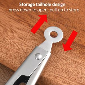 En stock Coupe-oeufs en acier inoxydable 304 durable Coupe-oeufs en métal multifonctionnel pour la maison - Product Image 3