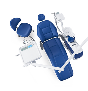 Hete Verkoop Gladent Elektrische Tandstoel GD-S350 (Type Mobiele Kar) Met Metalen Frame - Product Image 1