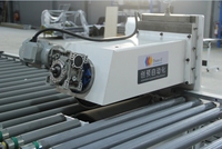Ligne de production de chantournage TRANS-U, moteur 5,5 kW, machine à chanter le bois automatique haute efficacité pour panneaux à base de bois, 380V/440V