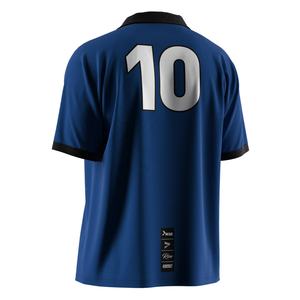 เสื้อโปโลฟุตบอลคอวีแบบฝึกซ้อม ออกแบบมาเพื่อการฝึกซ้อมโดยเฉพาะ พร้อมคุณสมบัติการระบายเหงื่อและเนื้อผ้าถักที่แห้งเร็ว - Product Image 6