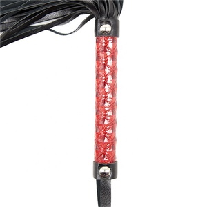 Flogger Bondage rivetto in pelle cavallo frusta <span class=keywords><strong>erotico</strong></span> Fetish restrizioni sculacciate regina frusta - Product Image 5