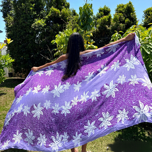 Premium Custom Printed Hawaiian Lavalava Sarong Samoa Upolu Apia Savaii Salelologa OEM ODM Customized Manufacturing Service - Product Image 1