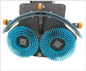 Depurador vertical eléctrico del piso <span class=keywords><strong>de</strong></span> pulido con diseño plegable para el transporte y el almacenamiento fáciles - Product Image 6