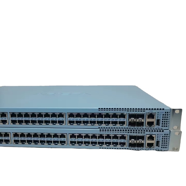 Arista DCS-7010T-48-R 48x RJ45 10/100/1000 4x SFP+ 1/10GbE Gigabit Ethernet Stackable VLAN LACP IP Routing