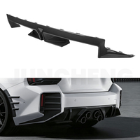 Ailerons de diffuseur verticaux et aileron arrière structuré pour pare-chocs arrière BMW G87 M2, séparateur de diffuseur de pare-chocs arrière universel pour voiture