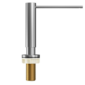 Stainless Steel Soap Dispenser 304 Manual Press Kitchen Sink Extension Tube Easy Installation - Product Image 1
