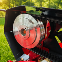 Machine de débroussaillage diesel pour grandes surfaces, défrichement de vergers, aménagement paysager municipal, désherbage des zones montagneuses et des forêts agricoles