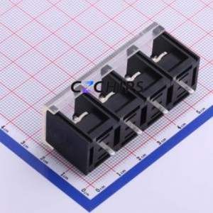 KF78C-13.0-4P Barrier Terminal Block Through hole Component (THT),P=13mm Connector With Cover Plate 13mm 1x4P Straight Pin - Product Image 2