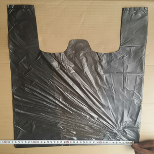 Bolsas de plástico de basura para camiseta, HDPE, precio barato - Product Image 1