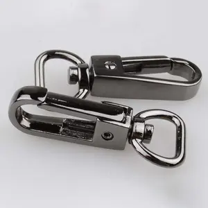 hardware zinc alloy dog clasp metal clasp bag accessories rotary hook stainless steel fastener buckle factory direct sales 2021