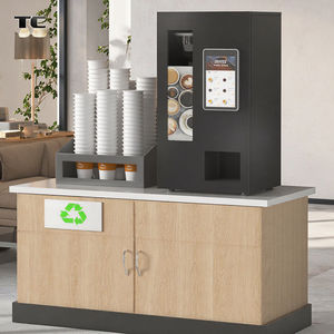 Distributeur de café automatique TCN <span class=keywords><strong>24H</strong></span> <span class=keywords><strong>Mini</strong></span> distributeur automatique intelligent Paiements par code QR par carte de <span class=keywords><strong>crédit</strong></span> Bon prix pour les entreprises - Product Image 1