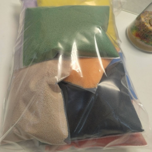 Vela artística de cera de palma de lujo hecha a mano con aroma a lavanda y arena morada, empaque personalizado para bodas, Diwali, Día del Padre - Product Image 2