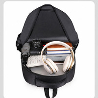 Mochila Oxford Transpirable de Gran Capacidad para Estudiantes Universitarios y de Secundaria, Estilo Moderno, Unisex, con Asa Curva para Ordenador