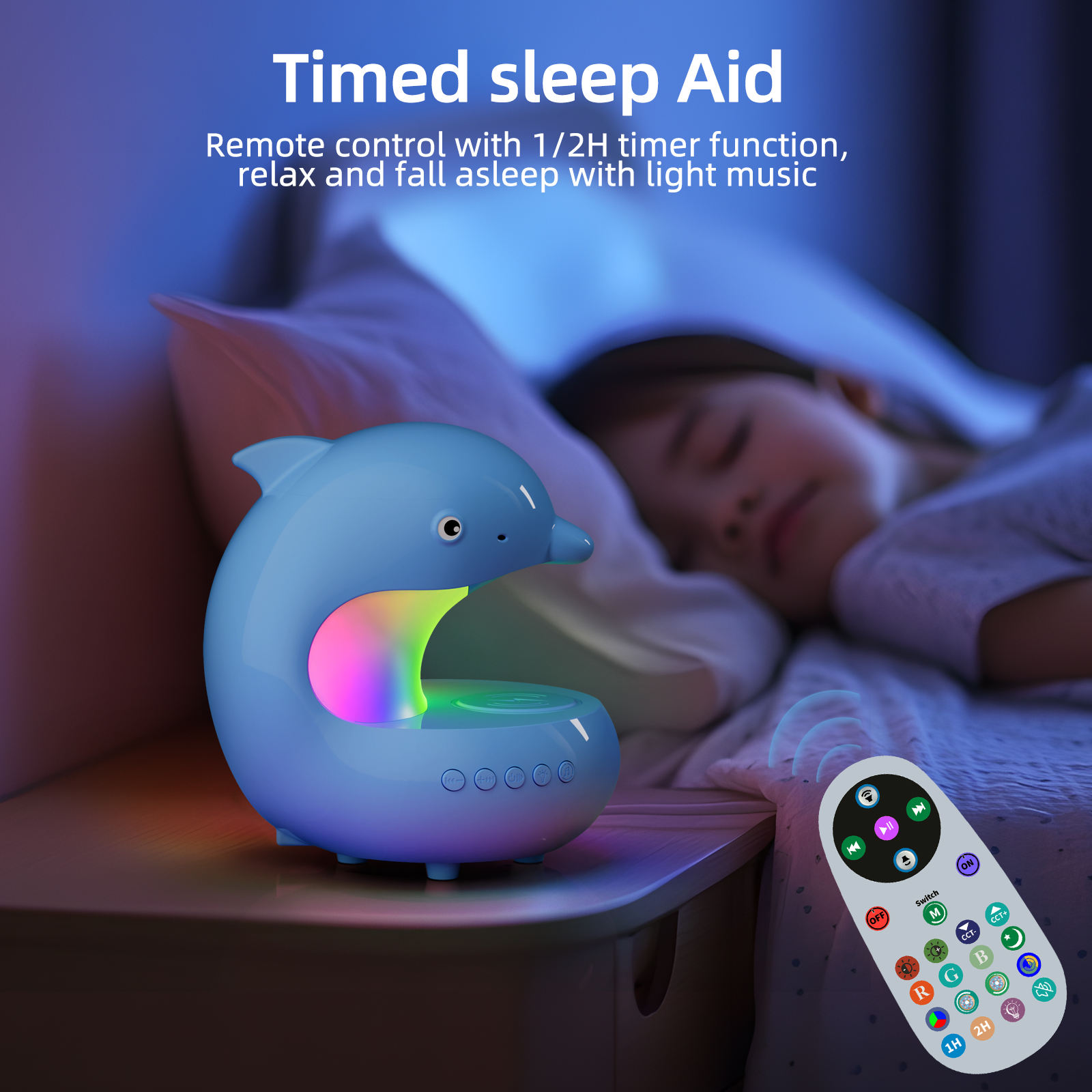 ORANGLES Smart Wireless Charging Lamp | RGB Music Table Lamp with Phone Charger for Bedroom - Kuwait - full product showcase - displaying specifications - Image 5 of 6 | adapts to any space | Smart Wireless Charging Lamp | RGB Music Table Lamp with Phone Charger for Bedroom - Kuwait deal New Jersey | Free Shipping ORANGLES