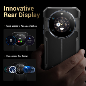 Fossibot F109S, el Mejor Teléfono Resistente <span class=keywords><strong>con</strong></span> Doble SIM y Tarjeta TF, 6 GB + 256 GB, Pantalla LCD de 6.74 Pulgadas, 16 MP + 50 MP, 10600 mAh, NFC, Android, <span class=keywords><strong>con</strong></span> Innovadora Pantalla Trasera - Product Image 2