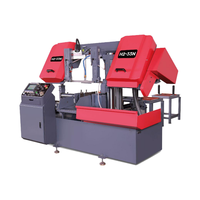 Scie à ruban CNC entièrement automatique pour couper les métaux Machine de découpe mentale intelligente et horizontale avec pince hydraulique