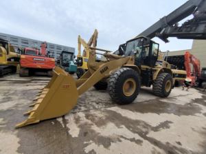 รถตักตีนตะขาบ966ชม. รถตักดินแบบใช้แล้วมีปั๊มมอเตอร์ส่วนประกอบหลัก - Product Image 5