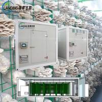 Contenedor de Cultivo Vertical Hidropónico para Hongos, Contenedor de Envío para Granja de Cultivo con Componentes Clave