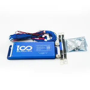 100平衡锂离子4S BMS 12伏100A锂电池保护板智能主动平衡bms，带蓝牙UART CAN RS485