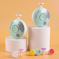 Pince à ongles électrique pour nouveau-né, Kit de soins pour bébé, ensemble de manucure facile à couper