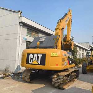 Excavadora de cadenas de 20 toneladas para sitios de excavación medianos, excavadora Caterpillar CAT 320D2 usada de Japón para granja - Product Image 6