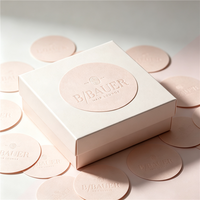 Maßgefertigte Geprägte Strukturierte Aufkleber Logo-Sticker für Duschgel-Flaschen-Dekoration Luxus-Kosmetikverpackung Umweltfreundlich OEM/ODM