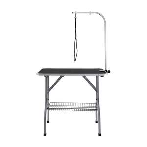 Soporte plegable para el cuidado de mascotas de 36 ''x 24'' para perros medianos y pequeños, 330 libras, sin rodamiento, sin asiento, soporte para brazo, abrazadera para el cuidado de mascotas - Product Image 1