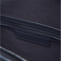 Serviette en cuir Fiber de carbone pour hommes, sac de voyage léger personnalisé de haute qualité