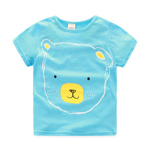 T-shirts à manches courtes pour enfants, motifs tendance, dernières créations de l'usine chinoise - Product Image 2