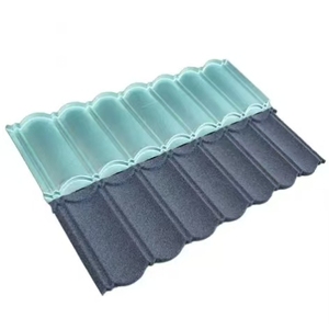 Tuiles de toiture en métal revêtues de pierre, modernes et colorées, à prix abordable pour les toitures d'hôtels et de maisons - Product Image 4