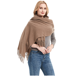 SIDDIQUI HOSINEX – Châle long en coton et mousseline pour femme, motif uni, coupe-vent et respirant, idéal pour l'automne et la tenue traditionnelle musulmane - Product Image 1