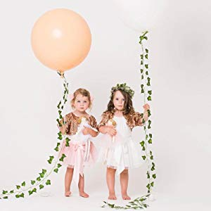 Décoration murale <span class=keywords><strong>de</strong></span> mariage à domicile, guirlande <span class=keywords><strong>de</strong></span> verdure artificielle, plantes en feuilles <span class=keywords><strong>de</strong></span> <span class=keywords><strong>lierre</strong></span> en plastique, plantes grimpantes suspendues avec des feuilles <span class=keywords><strong>de</strong></span> mariage pour la décoration - Product Image 5