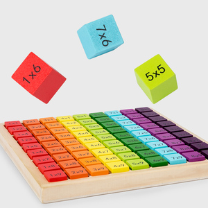 Tavola di Moltiplicazione Nove-Nove in Legno Ecologico Montessori, Gioco Educativo Puzzle Numerico per Bambini Unisex, Giocattolo Matematico - Product Image 6