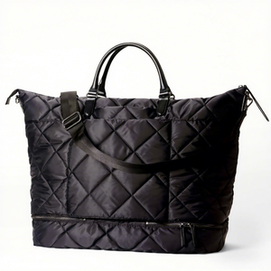 Viaje Impermeable Plegable Poliéster Gran capacidad Unisex Tote Duffle Acolchado Carry on Weekender Bag - Product Image 1