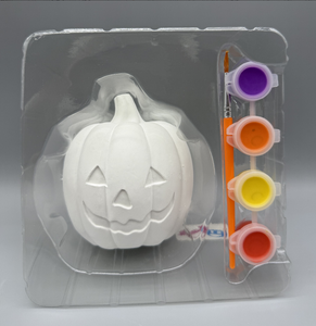 Çin'de üretilen 3D Diy sıva heykelcik kabak şeklinde çocuklar için boyama kiti oyuncak - Product Image 2