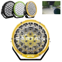 Nouveau phare de conduite tout-terrain super lumineux de 9 pouces, 160W, indice de protection IP68, montage universel, lumière auxiliaire pour camion 4x4, angle de faisceau de 25 degrés