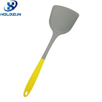 Spatule de cuisine en silicone flexible de qualité alimentaire, résistante à la chaleur, écologique, avec logo personnalisé, pour la préparation des crêpes, pour une utilisation domestique