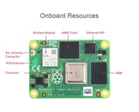 Tous les modèles de Raspberry Pi Compute Module 4 CM4 WIFI LITE 1G 2G 4G 8G RAM 0G 8G 16G 32G EMMC Core Board Fabriqués au Royaume-Uni