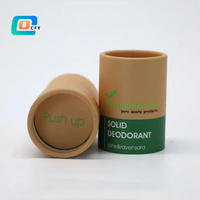 Bouteille d'eau recyclée Tube de papier Cylindre d'emballage Bougie personnalisée Boîte cadeau en carton
