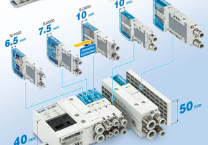Solénoïde compact 5 voies SMC japonais JSY1000/3000/5000 - Product Image 4