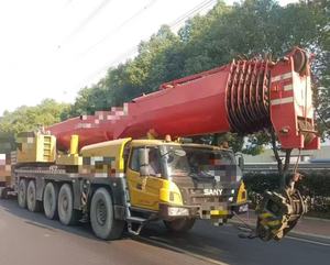 Grue de camion SANY d'occasion de 200 tonnes, grue hydraulique SANY d'occasion, machine de construction d'occasion en bon état - Product Image 1