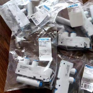 เครื่องกำเนิดสุญญากาศ FESTO รุ่น 536805 VN-10-H-T4-PQ2-VQ2-O2-P ของแท้ หัวฉีดขนาด 0.95 มม. อัตราการไหลของสุญญากาศ 21.8 ลิตร/นาที - Product Image 1