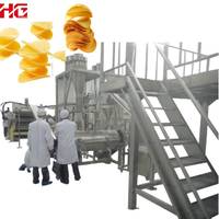 Ligne de production de chips de pommes de terre industrielle multifonctionnelle entièrement automatique, friteuse à haute productivité, machine de fabrication