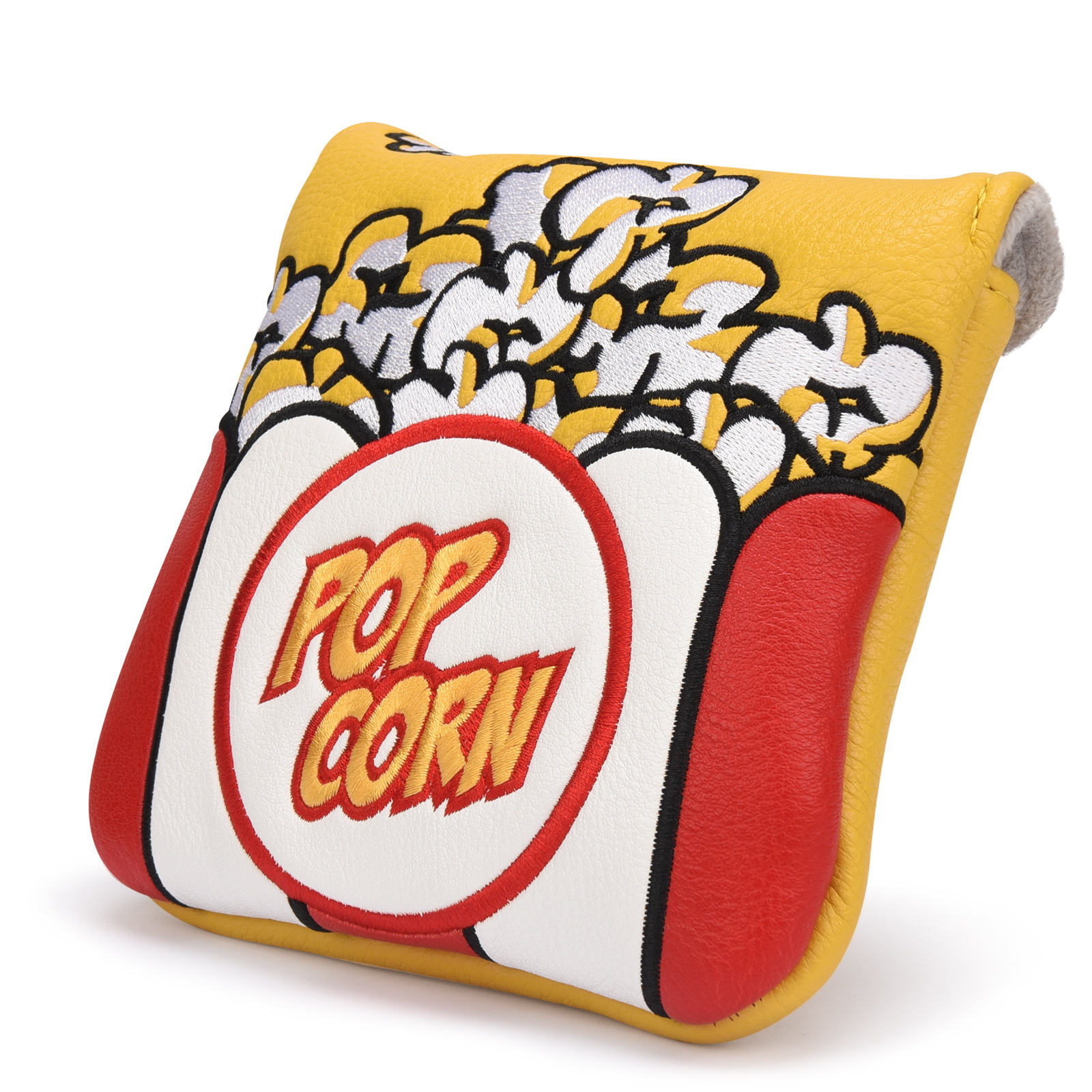 6007872 Yellow Pop Corn Square putter cover
